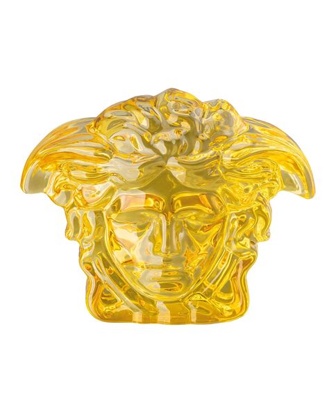 versace medusa paperweight|Versace Amber Medusa Paperweight .